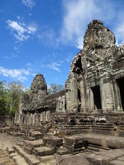 Fototapeta na wymiar Bayon Temple in Siem Reap in Cambodia