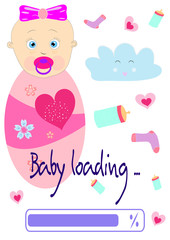 Colorful T-shirt graphic design with 