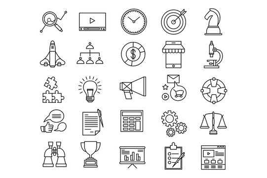 Business Marketing Icons