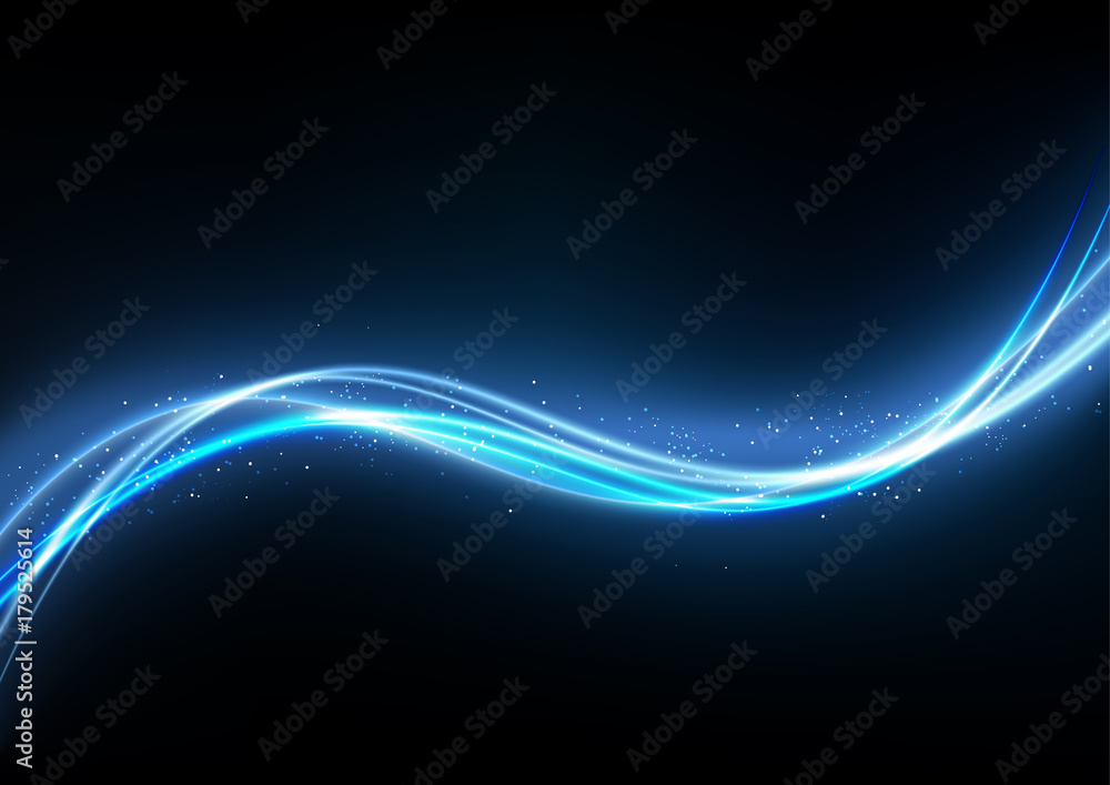 Poster vector background abstract technology communication data science