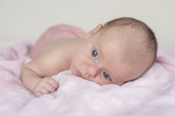 Portrait of cute baby
