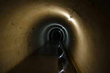 The dark tunnel