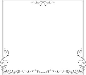 Frame Border Decorative Design