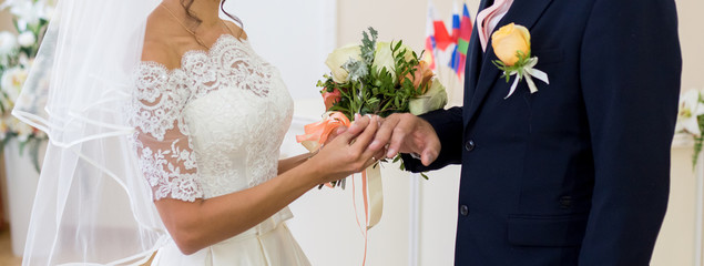 Solemn registration of marriage in Wedding Palace