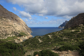 Fototapeta na wymiar Boquer Valley on Majorca. Spain