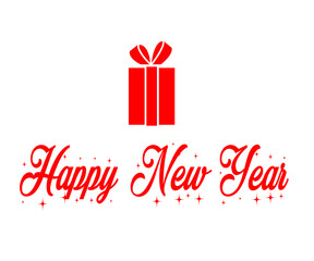 Naklejka na ściany i meble Happy new year, feste e celebrazioni