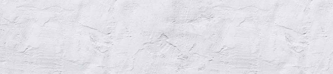 Fotobehang Betonbehang kop panorama wit structuurbeton