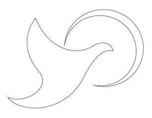 bird emblem icon