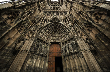 Strasbourg cathedral front
