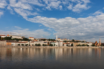 Budapest City Buda Skyline River View