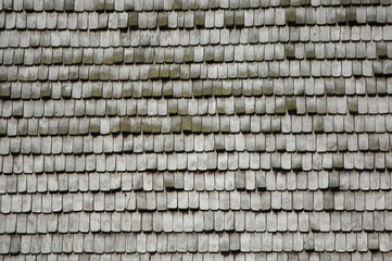 Pattern of an old church roof