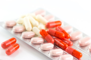 Medicine in capsule e pastiglie