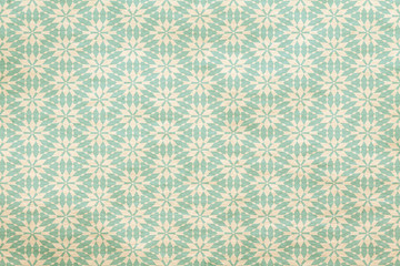 retro pattern on paper
