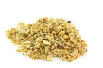 Colazione con muesli croccante