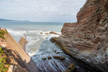 Spanien - Baskenland - Zumaia - Acantilado Flysch - Algorri