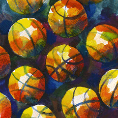 Basketball background