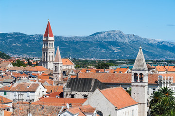 Trogir historical city - Dalmatia, Croatia. The historic city of Trogir is situated on a small...
