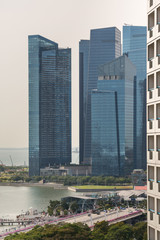 Cityscape and skyline of Singapore during the day