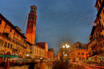 Obraz premium Piazza del Erbe