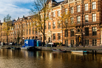 Fototapeta na wymiar Amsterdam Canal