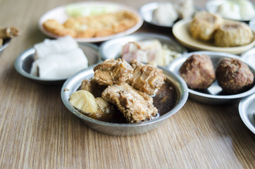 Dim sum Chinese style food 