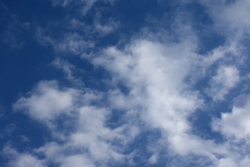 青空と雲「空想・雲のモンスターたち」