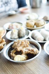 Dim sum Chinese style food 