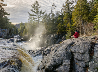 Relaxing along the River