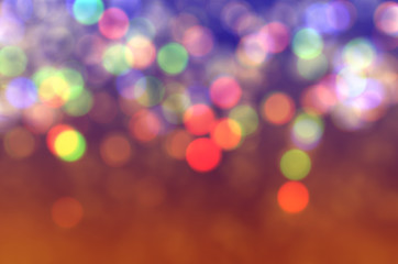 colorful abstract varicolored bokeh background christmas and happy new year celebration concept.