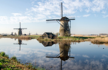 Windmühlen Kinderdejk, Holland