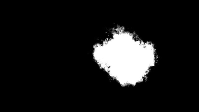 Black and white matte animations