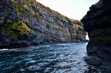 フェロー諸島 Faroe Islands エストゥロイ島 エストロイ島 Eysturoy Island ギョグ Gjógv