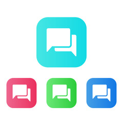 Four Colors - Flat App Icons