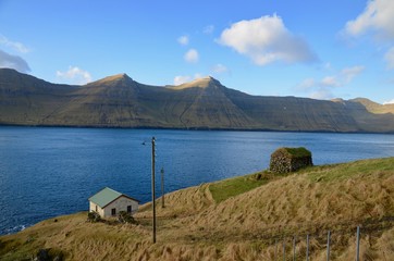 フェロー諸島 Faroe Islands クノイ島 Kunoy Island クノイ Kunoy