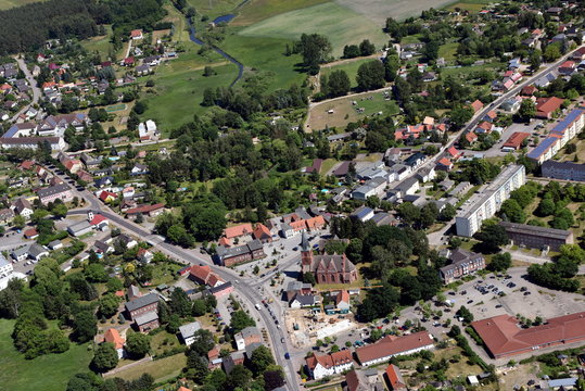 Eggesin, Kleinstadt in Vorpommern 2016
