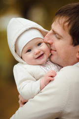 walk daughter with dad