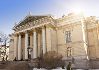 Obraz premium The House of the Estates, a historical building in Helsinki, Finland..