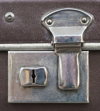 one retro suitcase lock