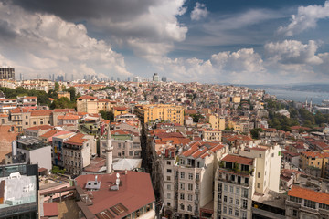 Naklejka na ściany i meble Blick über Istanbul, Türkei