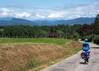 Fototapeta premium Radtour