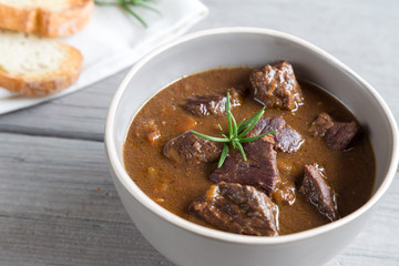 pikante Gulaschsuppe