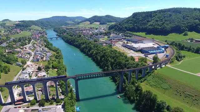Pont sur le Rhin - Suisse