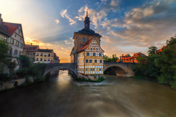 Obraz premium Bamberg altes Rathaus