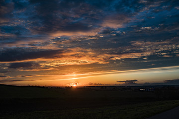 Sunrise / sunset in Denmark