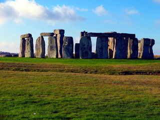 Stonehenge an ancient prehistoric stone monument near in England, Europe