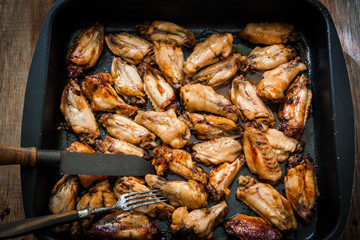 Bufalo style chicken wings