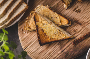 Cheese sandwich grilled
