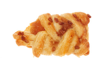 Pecan and maple syrup Danish