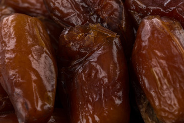 Dates fruits close up