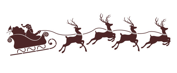 detailed christmas sleigh